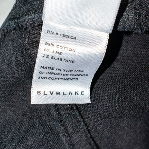 SLVRLAKE Beatnik High-Rise Denim Jeans in Black Size 25 - Picture 9 of 12